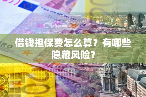 武汉借钱担保费怎么算？有哪些隐藏风险？