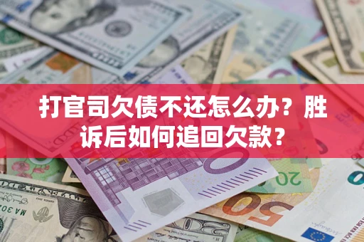 武汉打官司欠债不还怎么办？胜诉后如何追回欠款？