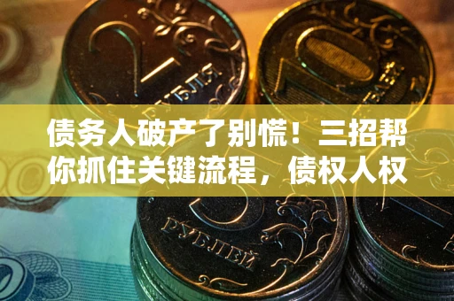 武汉债务人破产了别慌！三招帮你抓住关键流程，债权人权益不再缩水