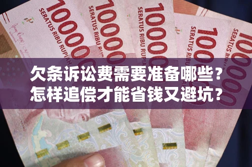 武汉欠条诉讼费需要准备哪些？怎样追偿才能省钱又避坑？