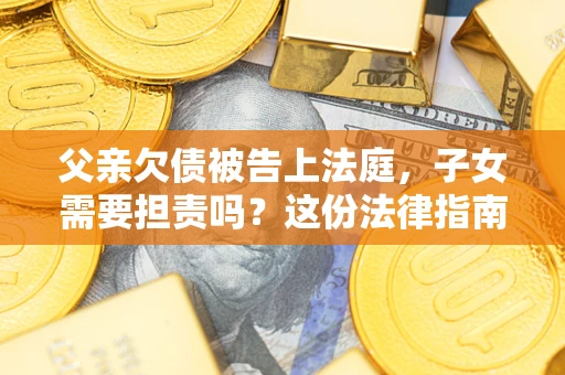 武汉父亲欠债被告上法庭，子女需要担责吗？这份法律指南必须看完