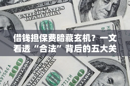武汉借钱担保费暗藏玄机？一文看透“合法”背后的五大关键陷阱