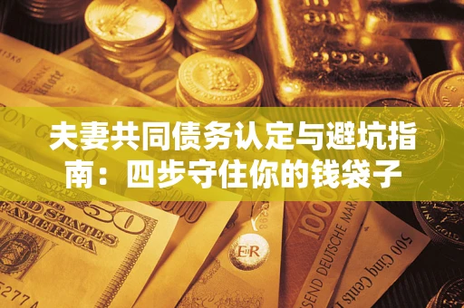 武汉夫妻共同债务认定与避坑指南：四步守住你的钱袋子