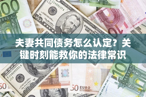 武汉夫妻共同债务怎么认定？关键时刻能救你的法律常识