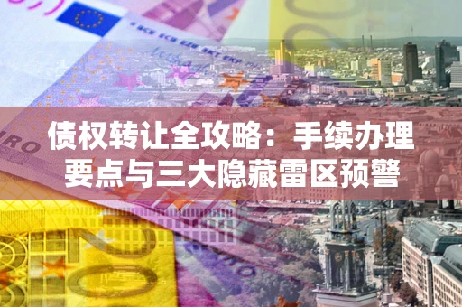 武汉债权转让全攻略：手续办理要点与三大隐藏雷区预警